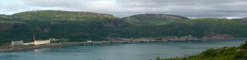 Панорама Ара-Губы, август 2002 года Панорама Ара-Губы, август 2002 года