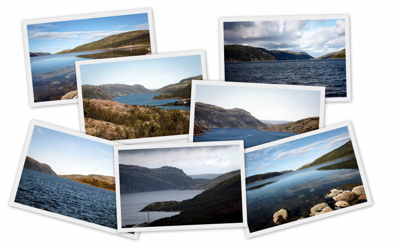 Ара-Губа и окрестностия, август 2020 года